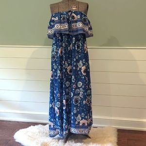 Off the shoulder midi dress